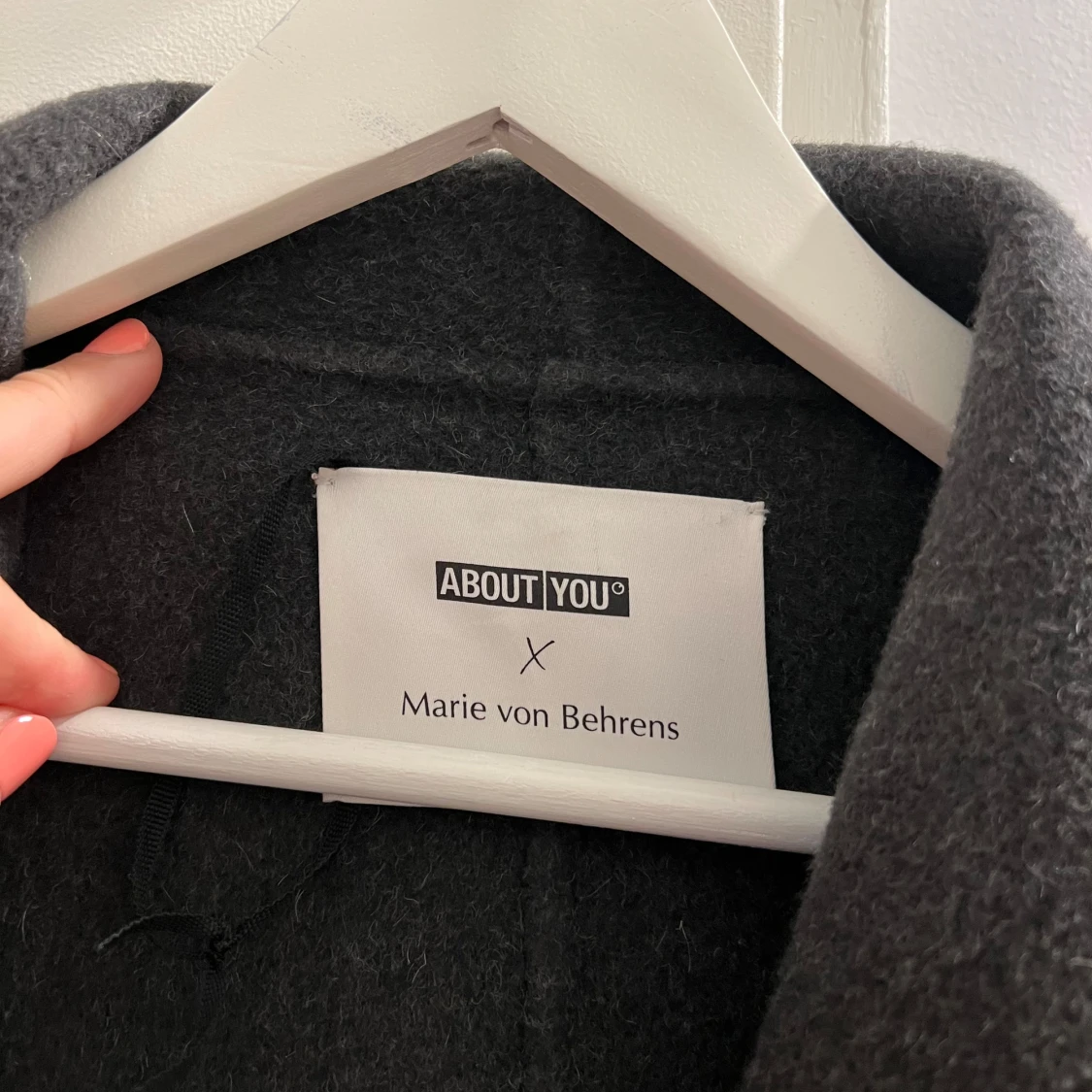 Kort kappa/jacka i ull - 90