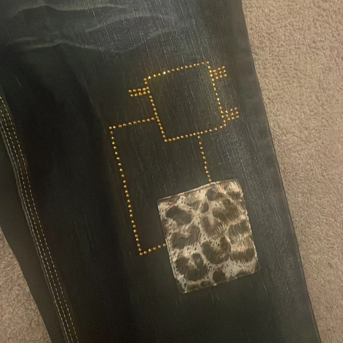 Boot cut jeans low waisted  - 90