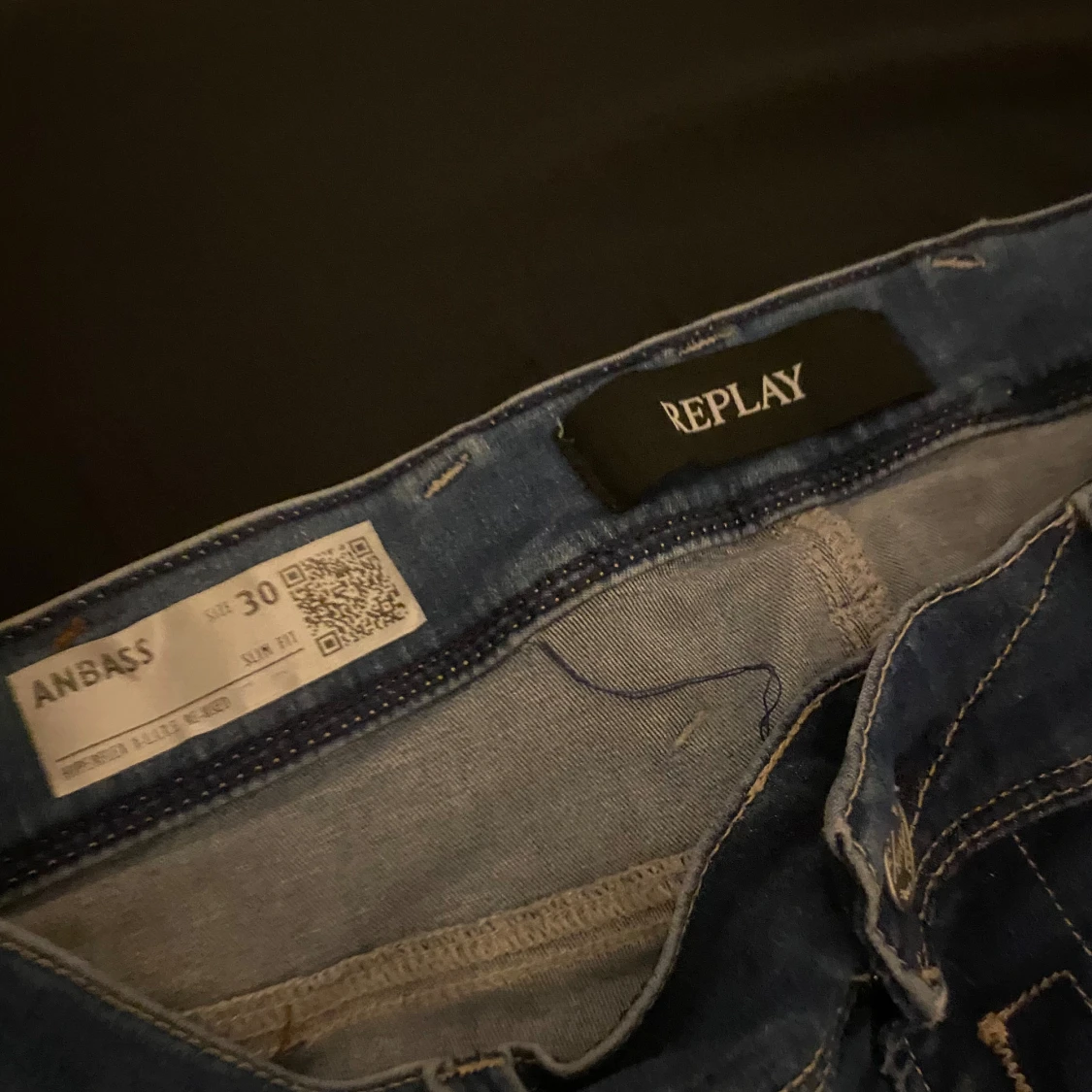 Blå jeans från Replay - 91