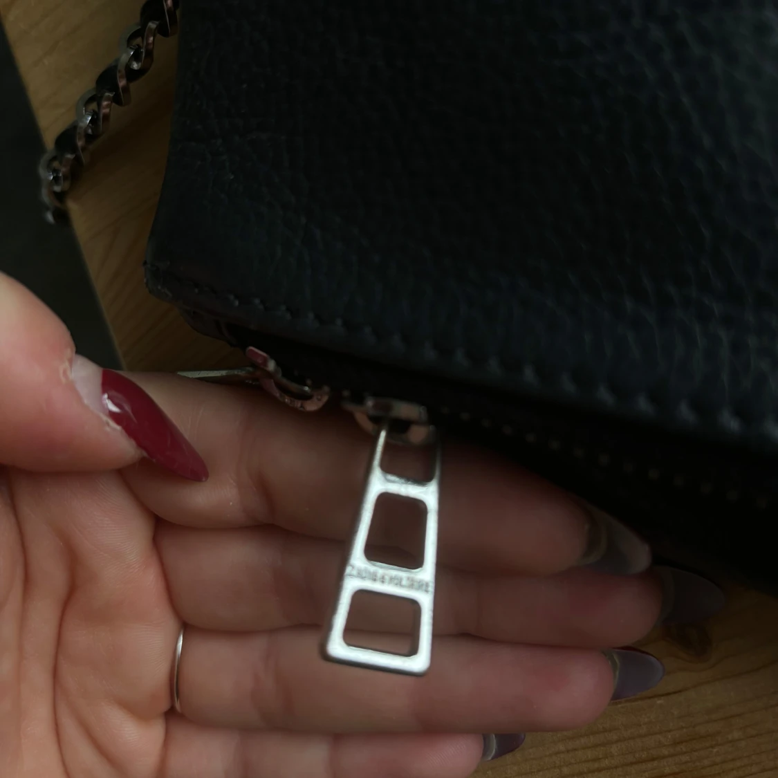 Svart Zadig & Voltaire axelväska - 3