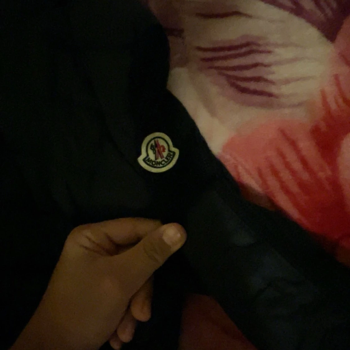 Mörkblå dunjacka från Moncler - 90