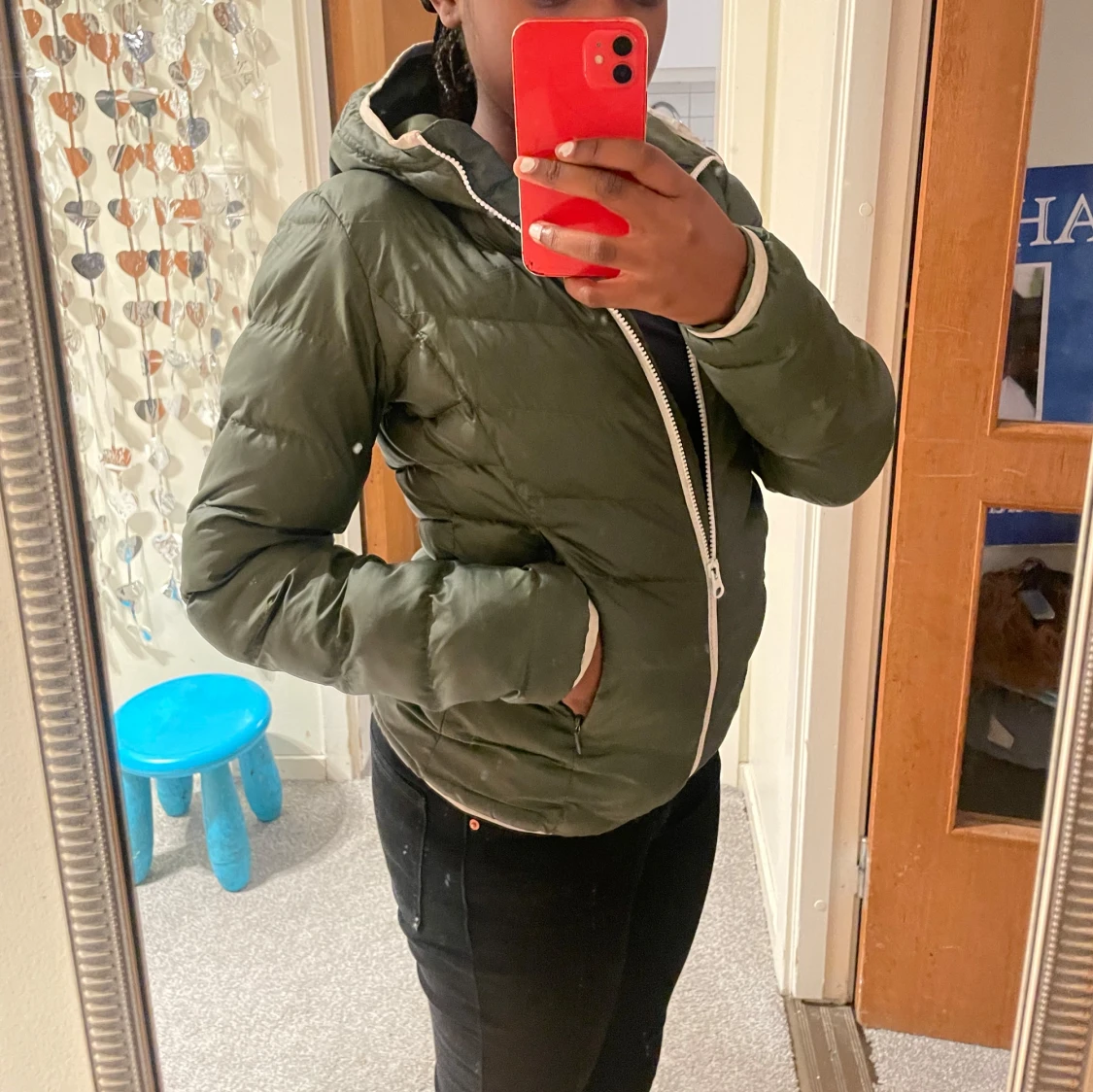 Grön pufferjacka från Adidas - 93