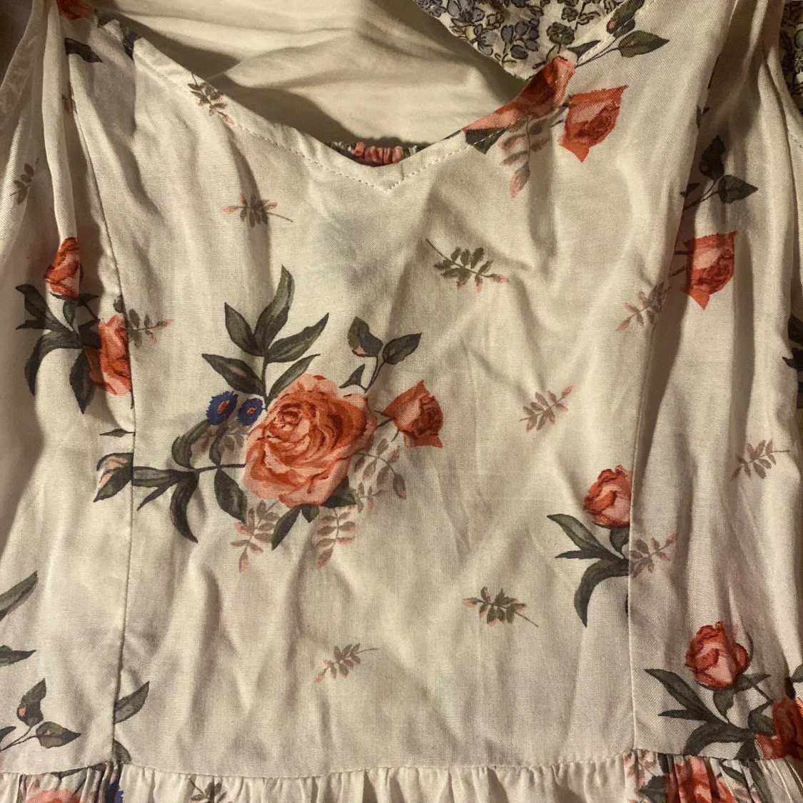 Blommig klänning - 91