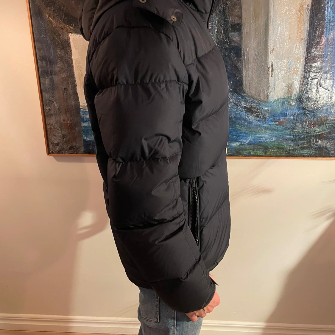 Marin blå dunjacka från Ralph Lauren - 90