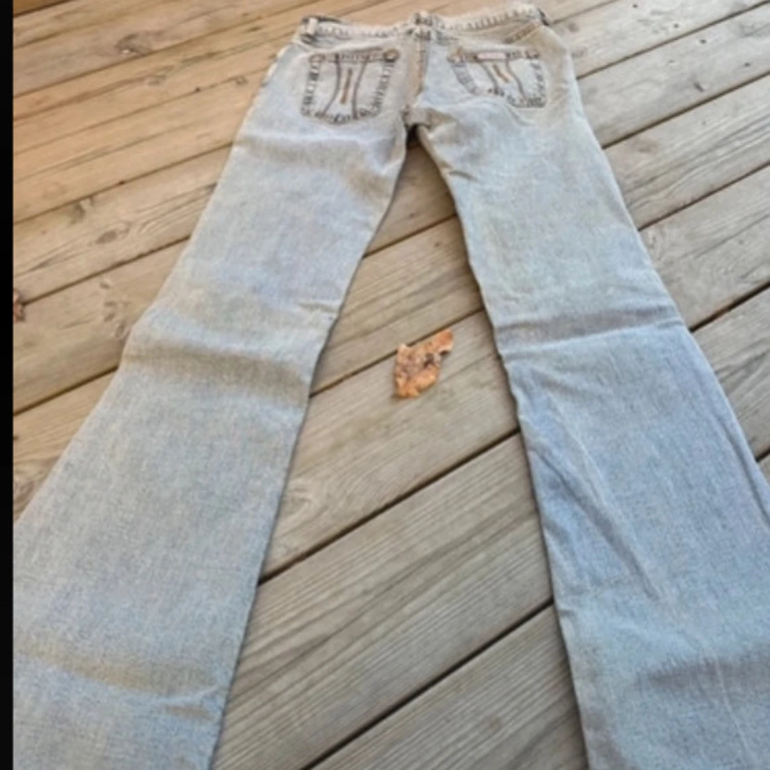  lågmidjade bootcut jeans - 91