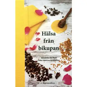 Handboken för dig som vill lära dig mer om råvaror från bikupan och hur de kan användas till hälsa och hudvård. Vad är egentligen honung, bivax, propolis, pollen, bibröd och drottninggelé och hur framställs de? På ett tydligt och pedagogiskt sätt beskriver författarna hur bina i bikupan producerar de nyttiga råvarorna och hur biprodukter kan användas av oss människor. Med hjälp av bokens utförliga recept kan du själv tillverka salvor, cremer, schampon och tvålar med råvaror från bikupan och läkande örter. Boken innehåller även en överblick över eteriska oljor för doftsättning, och ett uttömmande kapitel om regler för tillverkning av kosmetika för försäljning. Om författarna: Alexandra De Paoli är örtterapeut och journalist. Hon föreläser om läkeväxter och biprodukter och håller kurser om örter och tillverkning av hudvårdsprodukter i hela Europa. Alexandra medverkar som örtexpert i tv-programmen Örtskolan och Strömsö. Lotta Fabricius Kristiansen är folkbildare inom områdena bin, biodling och pollinering. Hon föreläser och utbildar om biodling i många olika sammanhang. Hon har skrivit flera böcker om biodling och tagit fram utbildningsmaterial åt biodlarorganisationer och för en bred intresserad allmänhet.    Format Halvklotband   Omfång 160 sidor   Språk Svenska   Förlag Apinordica AB   Utgivningsdatum 2020-08-04   Medverkande Lotta Fabricius Kristiansen   ISBN 9789151954905  