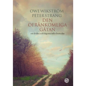 Den ofrånkomliga gåtan : om döden och frågorna inför livets slut (inbunden) - Alla tänker på det ibland. Att vi ska dö. Men är det alls något att bry sig om? Vi kommer ju ändå inte att få svar på frågan om vad döden innebär så länge vi lever. Döden förblir Den ofrånkomliga gåtan. Dock, under ytan finns ofta en oro. Så vad händer med oss när vi är i dödens närhet? Finns det positiva värden? Eller är allt ett lidande? Kan en personlig tro lindra oro eller utgör den snarare ett hinder när man ska dö? Och vad skiljer rädslan för att dö från rädslan att vara död? Finns det några skäl att fundera över vad döden innebär i all sin hemlighet? Ja, det gör det faktiskt. Livet och döden hör ihop och våra föreställningar om döden kommer att påverka oss i våra liv. Ska vi acceptera det lidande som döden kan innebära? Eller passa på att njuta av livet, eftersom livet här och nu är det enda som finns? Dessa och många andra frågor diskuterar Owe Wikström och Peter Strang i en dialog. Båda har både personligen och i sitt arbete erfarenhet av existentiella livsfrågor. Wikström är professor, religionspsykolog, författare och präst, Strang är professor, författare, cancerläkare och palliativ läkare.    Format Inbunden   Omfång 204 sidor   Språk Svenska   Förlag Libris Förlag   Utgivningsdatum 2019-09-20   Medverkande Owe Wikström   ISBN 9789173878036  