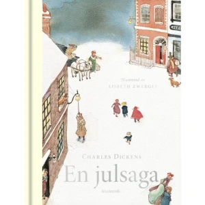 En julsaga (bok, kartonnage) - Den största julklassikern av dem alla, med magnifika illustrationer i fyrfärgEn julsaga är Charles Dickens mest berömda bok och antagligen också världens mest lästa historia om julen. Här får vi följa Ebenezer Scrooge, en snål och elak affärsman som går igenom en total förvandling och blir en god människa efter att ha hemsökts av spöken på julnatten. En av världslitteraturens stora klassiker, här i översättning av Nils Holmberg och med Lisbeth Zwergers magnifika illustrationer i fyrfärg. CHARLES DICKENS [1812-1870], född i Portsmouth, England, var sin tids mest populära engelskspråkiga romanförfattare. Hans berättelser speglade de sociala och teknologiska förändringarna i England under den viktorianska eran. Till hans mest berömda böcker hör även David Copperfield och Oliver Twist.LISBETH ZWERGER [f. 1954 i Österrike] är en av världens mest älskade illustratörer av barnböcker. 1990 tilldelades hon den prestigefyllda H. C. Andersen-medaljen för sitt »samlade bidrag till barnlitteraturen«.    Format Kartonnage   Omfång 60 sidor   Språk Svenska   Förlag Modernista   Utgivningsdatum 2023-10-27   Medverkande Nils Holmberg   Medverkande Lisbeth Zwerger   ISBN 9789180638845  