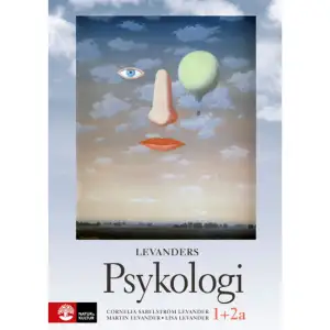 Levander Psykologi kan användas även för Gy 25. Med Levanders psykologi 1+2a får eleven både bredd och djup i sina nya kunskaper. Eleven får därmed ökad förståelse för sig själv och andra människor. Genom att jämföra och värdera de olika psykologiska perspektiven kommer eleven snabbt in i ett granskande tankesätt. Elevens egna erfarenheter kopplas till psykologiämnets olika delar och blir en av flera utgångspunkter. En annan sådan är arvet och miljöns betydelse liksom hur samhällets utveckling kan förstås utifrån en psykologisk synvinkel. Genom att läsa om olika infallsvinklar på psykologiska fenomen tränar eleverna på att jämföra och resonera. Nya kapitel Levanders psykologi 1+2a innehåller helt nyskrivna kapitel. Vår omoderna hjärna tar avstamp i elevernas ständigt uppkopplade vardag och diskuterar de digitala frestelsernas påverkan på våra hjärnor och liv. Övertalningens psykologi belyser hur psykologiska aspekter används för att styra människor via information, reklam och propaganda – men ger också eleven verktyg att själv påverka andra. Hälsa, trender och förändring diskuterar hot mot ungas psykiska hälsa men också hur eleven kan hitta hållbara vägar framåt. Uppgifter och centrala begrepp * Varje kapitel inleds med det centrala innehållet i punktform för att ge överskådlighet. Kapitlets avslutande frågor anknyter till dessa punkter och till elevernas egna erfarenheter.  * Varje avsnitt i kapitlen avslutas med uppgifter som hjälper eleven att sammanfatta och resonera kring den nya kunskapen.  * Centrala begrepp är tydligt markerade och förklaras både i texten och i separat ordlista.  Läromedlets innehåll Psykologi 1 Eleven introduceras till hur psykologiämnet har vuxit fram och hur det kan användas för att förstå människors sätt att vara, liksom hur samhället utvecklas. De olika psykologiska perspektiven hjälper eleven att analysera psykologiska fenomen, såsom människors behov, känslor, motivation och stress. Eleverna introduceras också till forskningsområden som grupprocesser, ledarskap, relationer mellan människor, krisreaktioner och annat.  Psykologi 2a Här får eleven fördjupad kunskap om människans utveckling under livet och vad som formar våra personligheter. Fördjupning inom socialpsykologi och klinisk psykologi ger kunskaper om hur människor kan påverkas och styras och respektive förklaringar till psykisk ohälsa och olika behandlingar.   Digitalt extramaterial ingår Här finns extramaterial till kapitlen, introducerande filmer till de psykologiska perspektiven samt ordlista med centrala begrepp.    Format Häftad   Omfång 383 sidor   Språk Svenska   Förlag Natur & Kultur Läromedel och Akademi   Utgivningsdatum 2020-01-09   Medverkande Martin Levander   Medverkande Lisa Levander   ISBN 9789127453661  