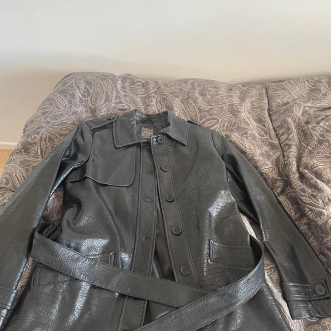 Svart skinnjacka från Primark