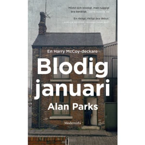 Blodig januari (pocket) - »1970-talets Glasgow uthugget i kött och tecknat i blod.« | Peter May »Mörkt och blodigt, men ruggigt bra berättat.« | Lotta Olsson, Dagens Nyheter»En riktigt, riktigt bra debut.« | Gunilla Wedding, Skånska DagbladetNär en tonårspojke skjuter ihjäl en ung kvinna mitt på en trafikerad gata i Glasgow och sedan tar livet av sig är kommissarie Harry McCoy säker på en sak: Det var ingen slumpmässig våldshandling. Tillsammans med sin nya partner använder sig McCoy av sitt nätverk i Glasgows undre värld för att driva utredningen framåt, men snart stöter han på ett hemligt sällskap som leds av stadens rikaste invånare: familjen Dunlop. McCoys chef vill inte att han utreder dem. Dunlop-familjen verkar vara omöjliga att komma åt. Men McCoy har andra idéer...Blodig januari är en tät, vindlande kriminalroman som levandegör den mörka undersidan av sjuttiotalets Glasgow och etablerar Alan Parks som ett av de mest spännande nya namnen inom skotsk noir.  ALAN PARKS föddes i Skottand och gick på Glasgows universitet, där han tog sin master i moralfilosofi. Större delen av sitt liv har han arbetet som fotograf och videoregissör inom musikbranschen och gjort omslag och videor åt band som New Order, All Saints och The Streets. Blodig januari är hans debutroman.»Lysande debut. Intensiv, våldsam och så nära du kan komma 1970-talets Glasgow utan en tidsmaskin.« | John Niven »Fantastisk Glasgow-skildring. Jag älskade Alan Parks karaktärer och vill läsa mycket mer om kommissarie Harry McCoy!« | Alex Gray »En klassisk polisroman skriven med finess och ekonomi. Tänk McIlvanney eller Get Carter.« | Ian Rankin»Blodigt och briljant. En påminnelse om vilken mörk plats Glasgow en gång var.« | Louise Welsh    Format Pocket   Omfång 352 sidor   Språk Svenska   Förlag Modernista   Utgivningsdatum 2019-01-14   Medverkande Gabriel Setterborg   ISBN 9789177818267  