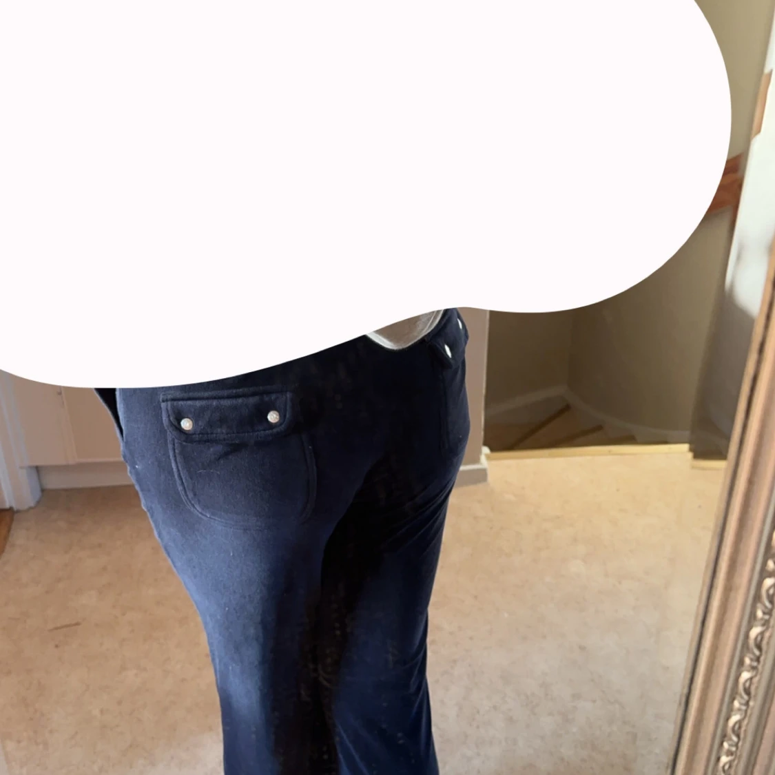 Mörkblå mjukisbyxor från Juicy Couture - 90