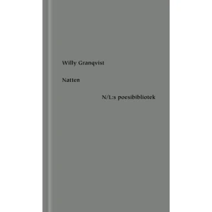 Natten (inbunden) - Willy Granqvists posthumt publicerade Natten (1987) är en av de mest omsusade diktsamlingarna i den moderna svenska poesin. Dess brottning med ensamheten, begären och döden har satt avtryck hos en mängd andra poeter - Ola Julén och Lars Mikael Raattamaa är två av dem, vilka även de har återutgetts i N/L:s poesibibliotek. I sitt förord till Natten skriver Gabriel Itkes-Sznap: "Allt som allt gestaltar Natten ett spel mellan två krafter. Å ena sidan en dödsindränkt förtvivlan, å andra sidan ett på en gång livfullt och avgrundslikt skratt, som avväpnar, såväl som när sig på och intensifierar förtvivlan ( ... ) För att nagga ett monster i kanten krävs vilja och mod. För att förnimma korn av obegriplighet krävs förmåga till förundran och fascination. För att se tillvaron som bottnen för en brinnande om än falnande eld krävs en skapande blick. Här talar någon som möjligen inte står ut, men knappast gett upp."Willy Granqvist föddes 1948 i Mälarhöjden i Stockholm och tog sitt liv 1985. Vid sidan av författarskapet var han verksam vid Sveriges Radios kulturredaktion.N/L:s poesibibliotek är en serie för återutgivning av diktsamlingar på svenska från alla tider, alltså inte urvals- eller samlingsvolymer utan originaldiktverk i deras helhet. Tiotalet böcker om året planeras, i vacker formgivning av Nina Ulmaja.    Format Inbunden   Omfång 55 sidor   Språk Svenska   Förlag Nirstedt/litteratur   Utgivningsdatum 2021-10-21   ISBN 9789189066786  