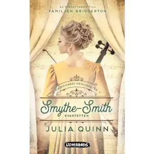 Fjärde och avslutande delen i Julia Quinns serie Smythe-Smith-kvartetten. Sir Richard Kenworthy har mindre än en månad på sig att hitta en lämplig brud – han har med andra ord varken tid att vara kräsen eller spela svårfångad. Men när han ser kvinnan som sitter bakom cellon på Smythe-Smiths årliga, och musikaliskt olidliga, konsert vet han att hon är den rätta. Iris Smythe-Smith är van att hamna i skymundan med sitt ljusa hår, blyga uppsyn och sin torra och underfundiga humor. Därför blir hon direkt misstänksam när sir Richard introducerar sig och börjar uppvakta henne. Han beter sig som om han vore kär. När han friar till henne kan hon inte släppa tanken på att det är något han döljer, trots att hennes hjärta inte vill något annat än att få bli hans.    Format Pocket   Omfång 420 sidor   Språk Svenska   Förlag Lovereads   Utgivningsdatum 2022-12-08   Medverkande Anna Thuresson   ISBN 9789189589186  