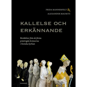 Kallelse och erkännande : berättelser från de första prästvigda kvinnorna i Svenska kyrkan (inbunden) - När kyrkomötet den 28 september 1958 beslutade att öppna prästämbetet i Svenska kyrkan för kvinnor blev det slutpunkten för en lång teologisk och politisk debatt. Palmsöndagen 1960 vigdes de första tre kvinnorna till präster, och under de kommande tio åren prästvigdes totalt 54 kvinnor för tjänst i Svenska kyrkan. Denna bok handlar om deras berättelser om kallelse och erkännande. I centrum för boken står ett unikt källmaterial med 34 av de första prästvigda kvinnornas berättelser om vägen fram till prästvigning och de första åren i församlingstjänst. Prästerna berättar där om hur det var att upptäcka sin kallelse, studera till präst och till sist träda fram inför altaret på prästvigningsdagen. De berättar om hur de teologiskt uppfattade sin kallelse, och om kontakten med församlingar, prästkollegor och biskopar. De berättar om glädjen att få sin kallelse erkänd genom kyrkomötesbeslut, prästvigningen och mottagandet av prästkollegor och församlingsbor men också om de svårigheter som uppstod när detta erkännande förvägrades dem av motståndare till reformen eller villkorades av den så kallade samvetsklausulen. Utifrån berättelserna tecknas en levande bild av hur principbeslut tog sig uttryck i praktiken, i enskilda människors och församlingars liv, som kompletterar tidigare forskning och komplicerar förenklade historieskrivningar. Frida Mannerfelt är doktorand i praktisk teologi och kyrkohistoria vid Enskilda Högskolan Stockholm och präst i Svenska kyrkan. Alexander Maurits är docent i kyrkohistoria vid Lunds universitet.     Format Inbunden   Omfång 455 sidor   Språk Svenska   Förlag Makadam förlag   Utgivningsdatum 2021-08-26   Medverkande Frida Mannerfelt   ISBN 9789170613555  