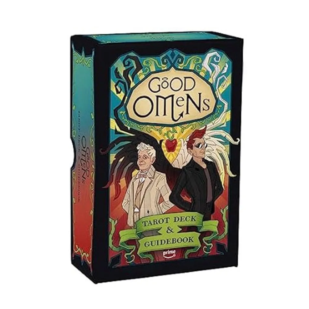 Fans of Good Omens can predict the future like Agnes Nutter with this official tarot deck. Featuring beautiful illustrations of iconic angels, demons, Witchfinders, Professional Descendants, and many more fan-favorite characters and artifacts from the celestial comedy, this ineffable tarot deck is a must-have for fans of the Amazon Prime Video show.. Böcker.