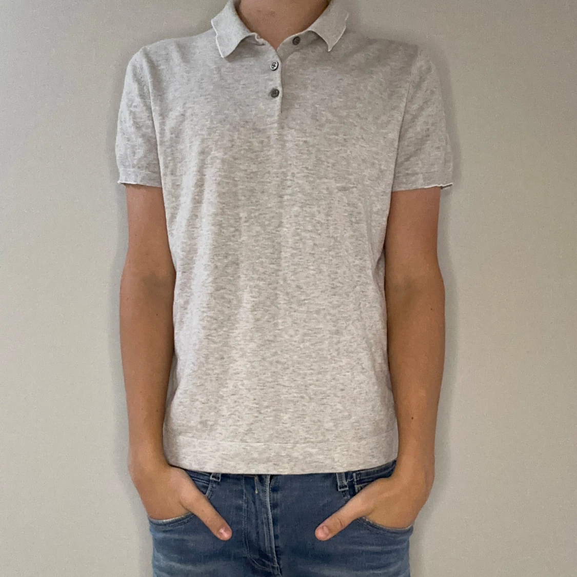 Grå Massimo dutti piké