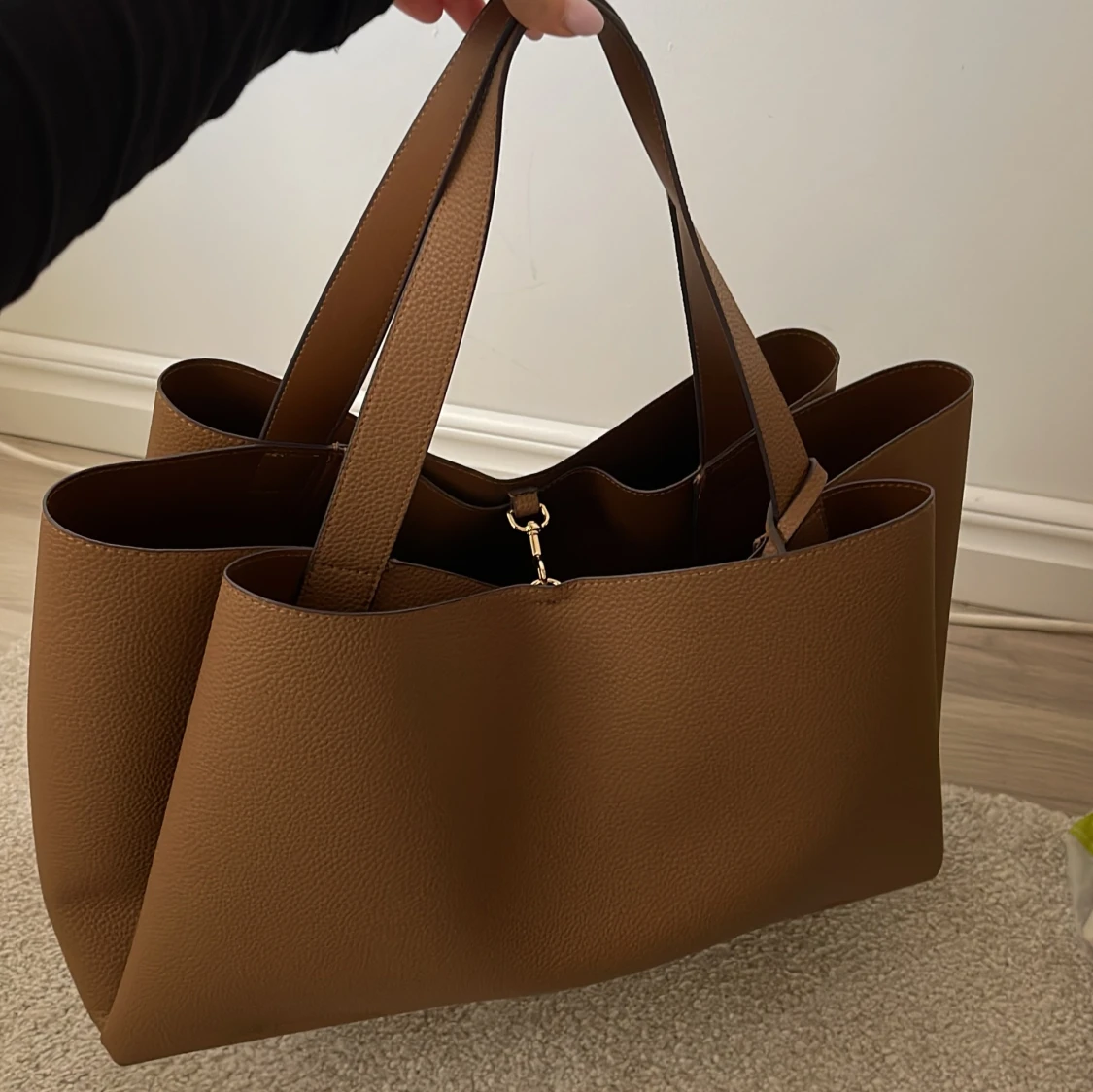 Brun axelväska - 90