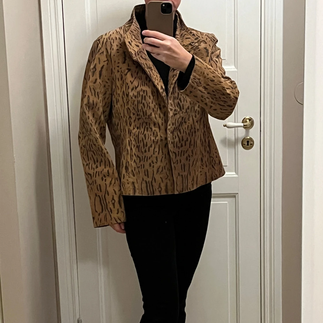 Vintage mockajacka leopard - 92