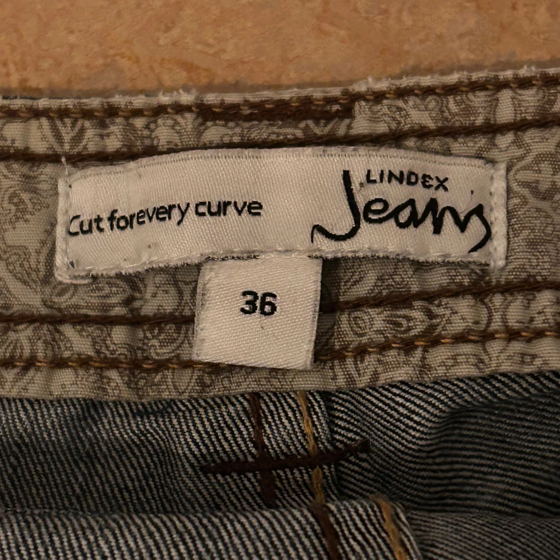 Blå jeans från Lindex - 91