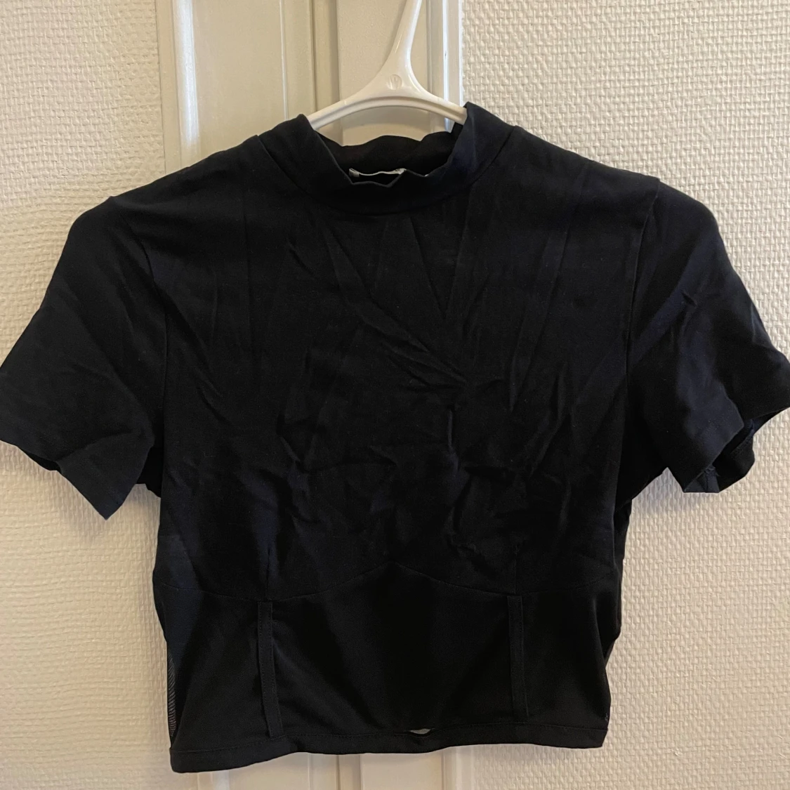 T-shirt med mesh detalj