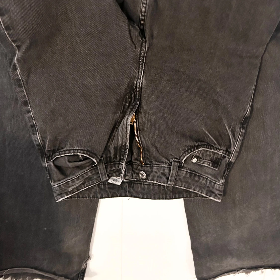 Svart widelegged jeans