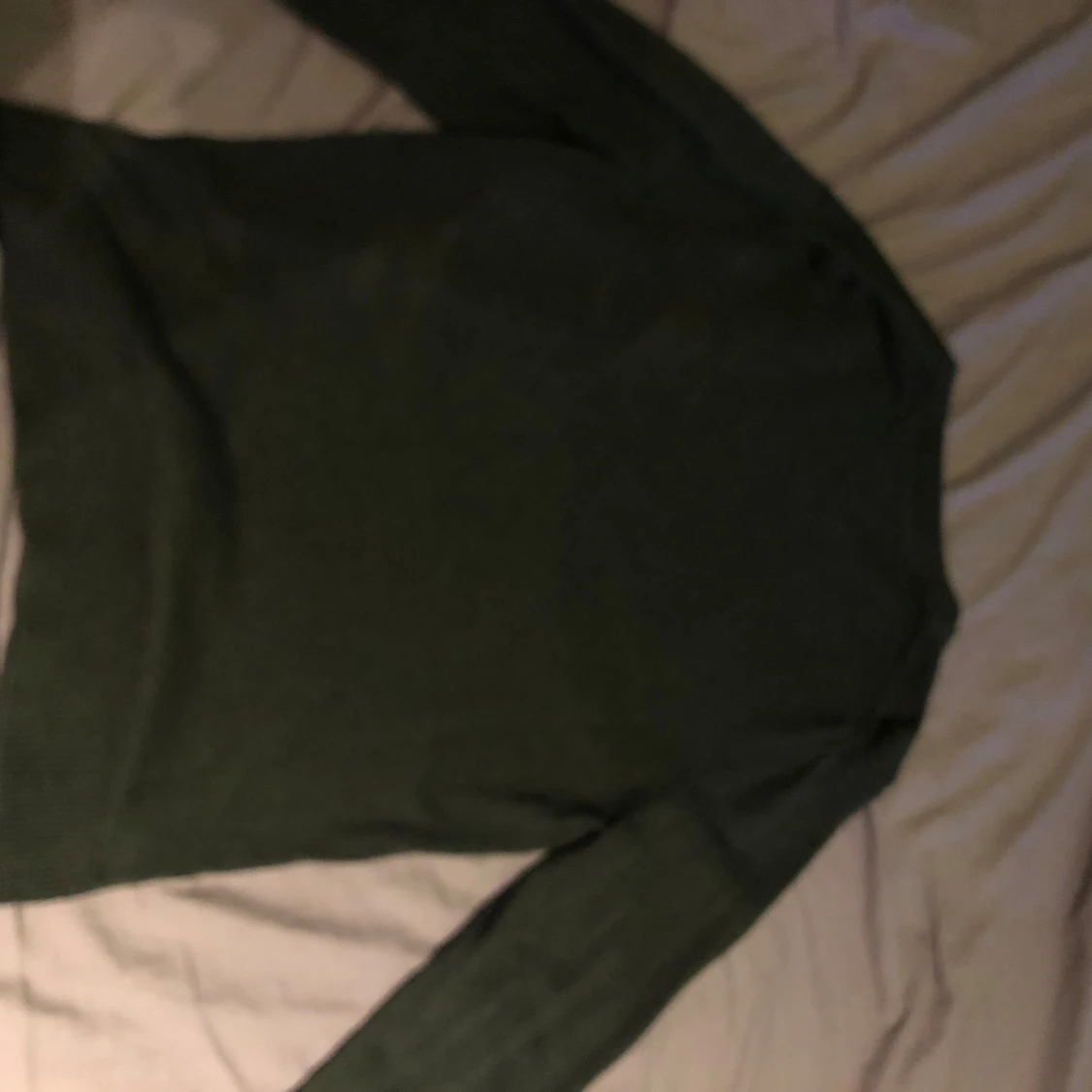 Tommy hilfiger sweatshirt i grön färg i typ ny skick   - 91