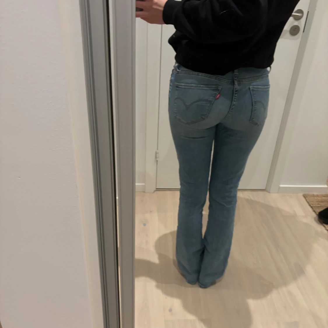 Lågmidjade bootcut jeans - 90