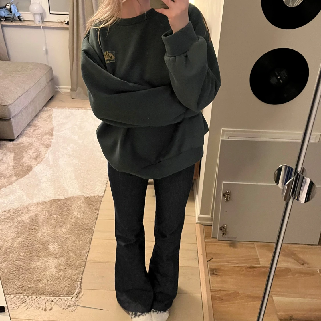 Grön sweatshirt - 1