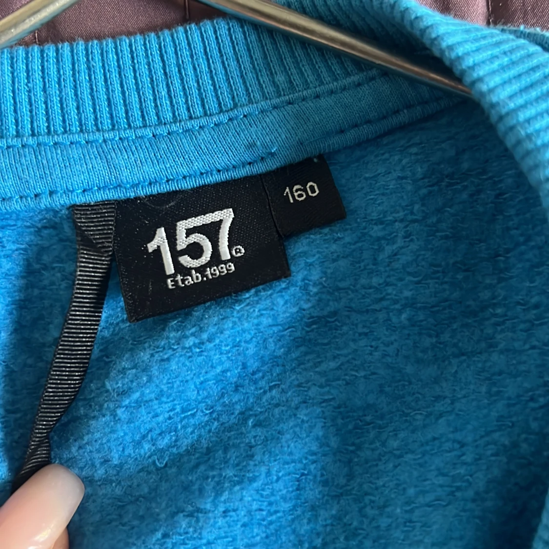 Blå tröja från 157 - 93
