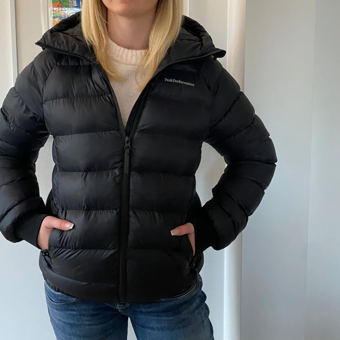 Svart Peak performance jacka  - 90