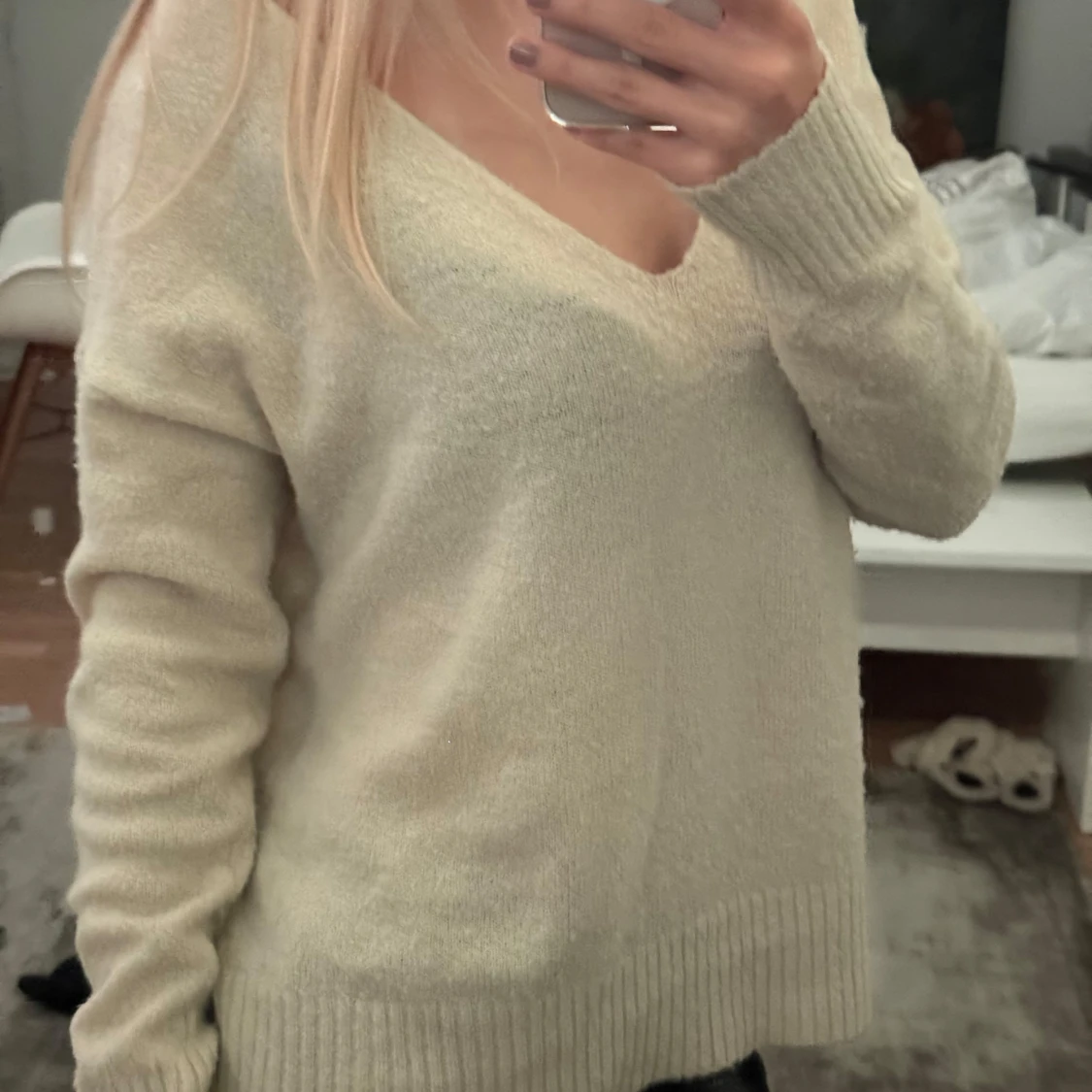 Stickad tröja  - 90