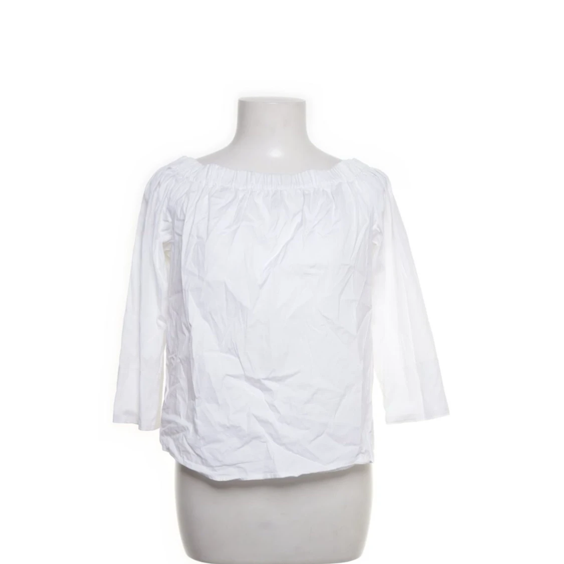Vit offshoulder blus