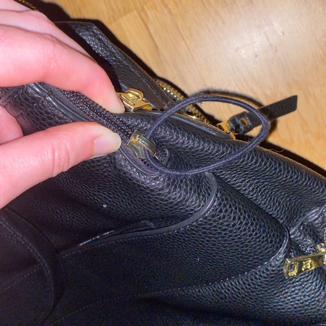 Svart stor ryggsäck - 93