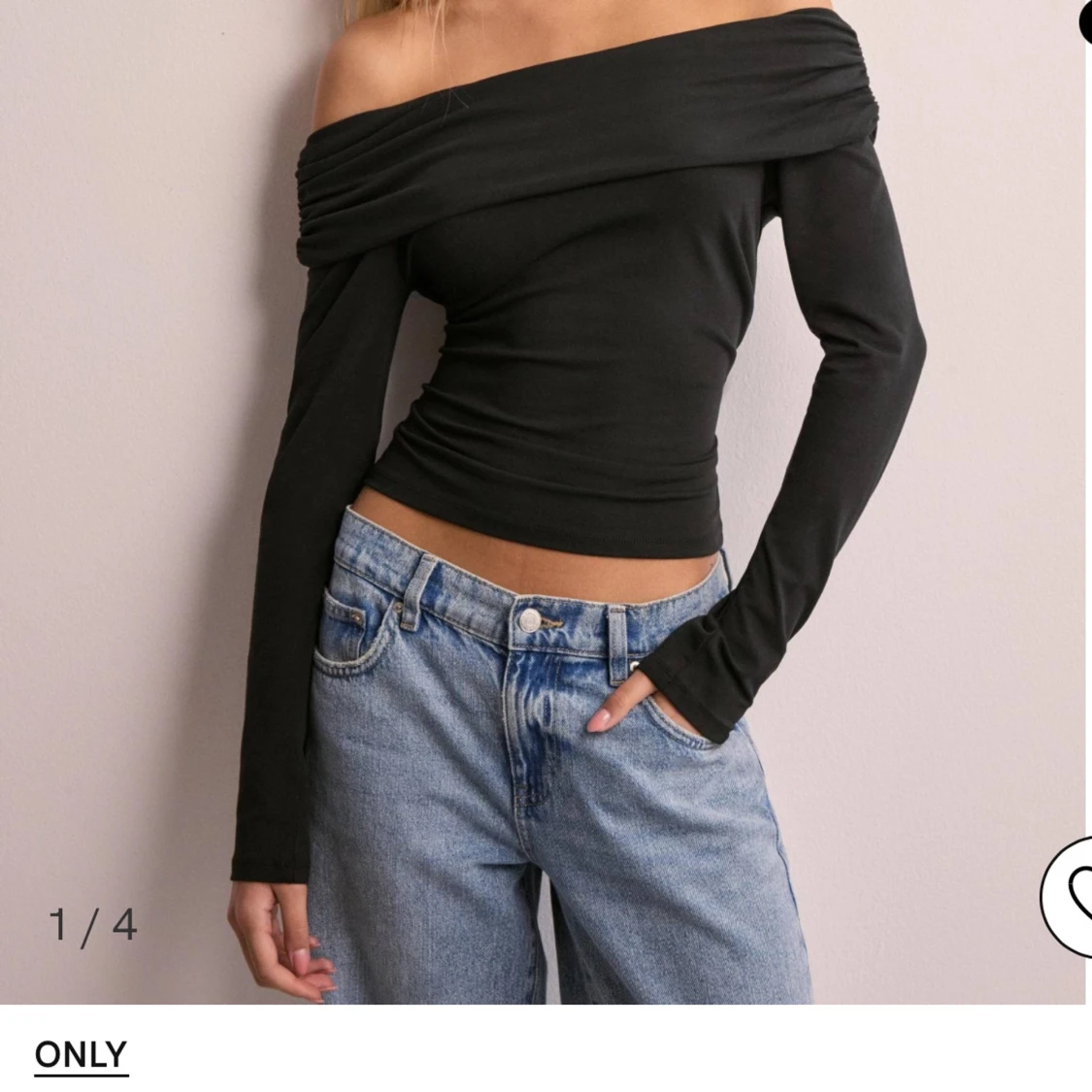 Off shoulder tröja  - 91