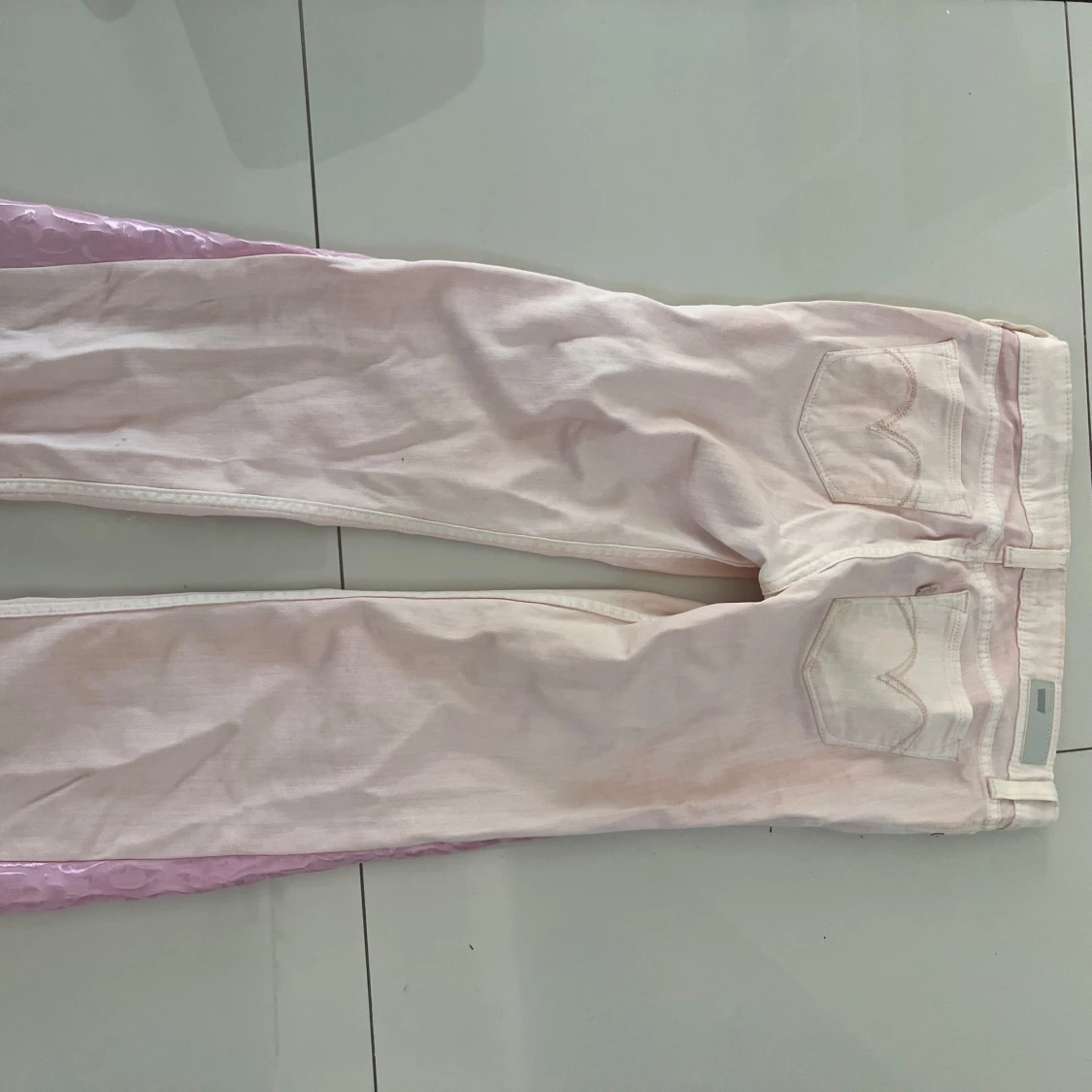 Rosa leopard jeans  - 90