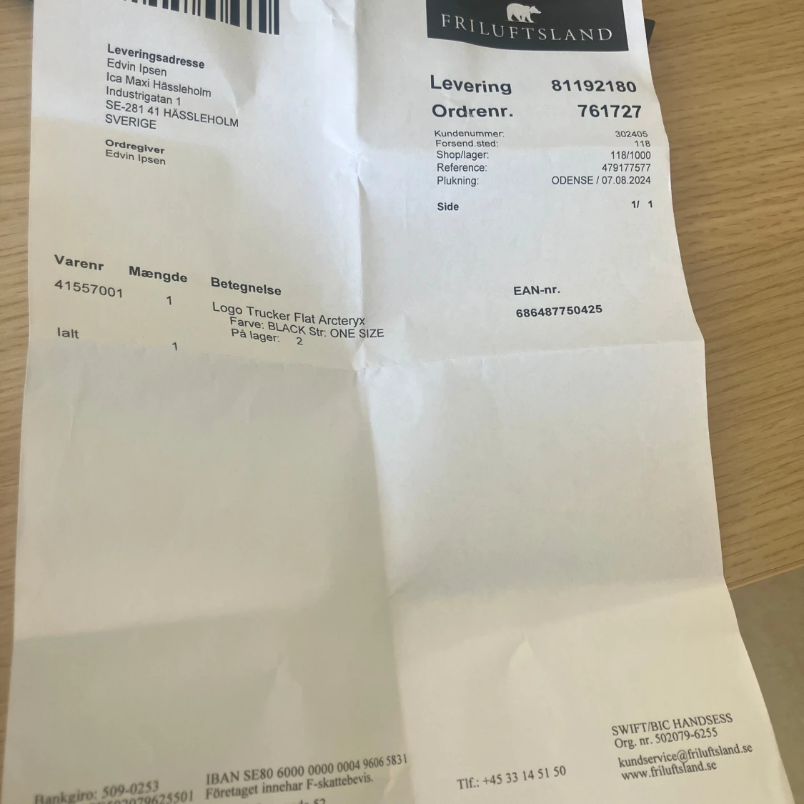 Svart Arcteryx keps - 93