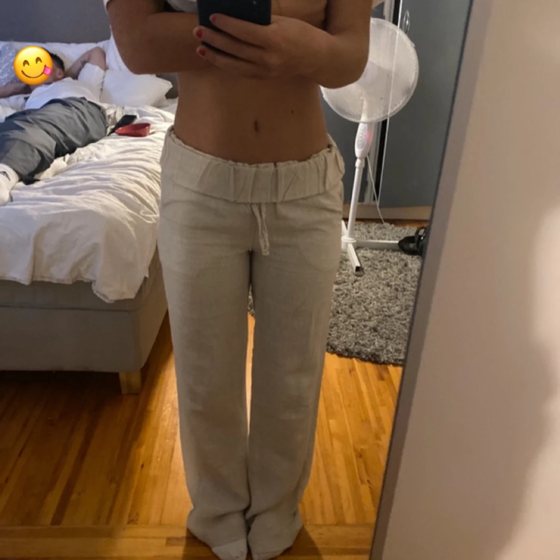 A-design linnebyxor - 91