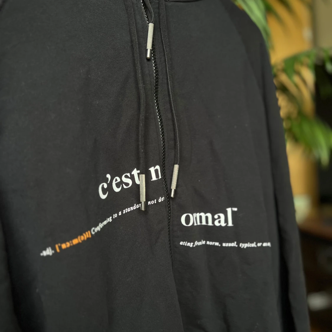 C’est normal zip hoodie - 90