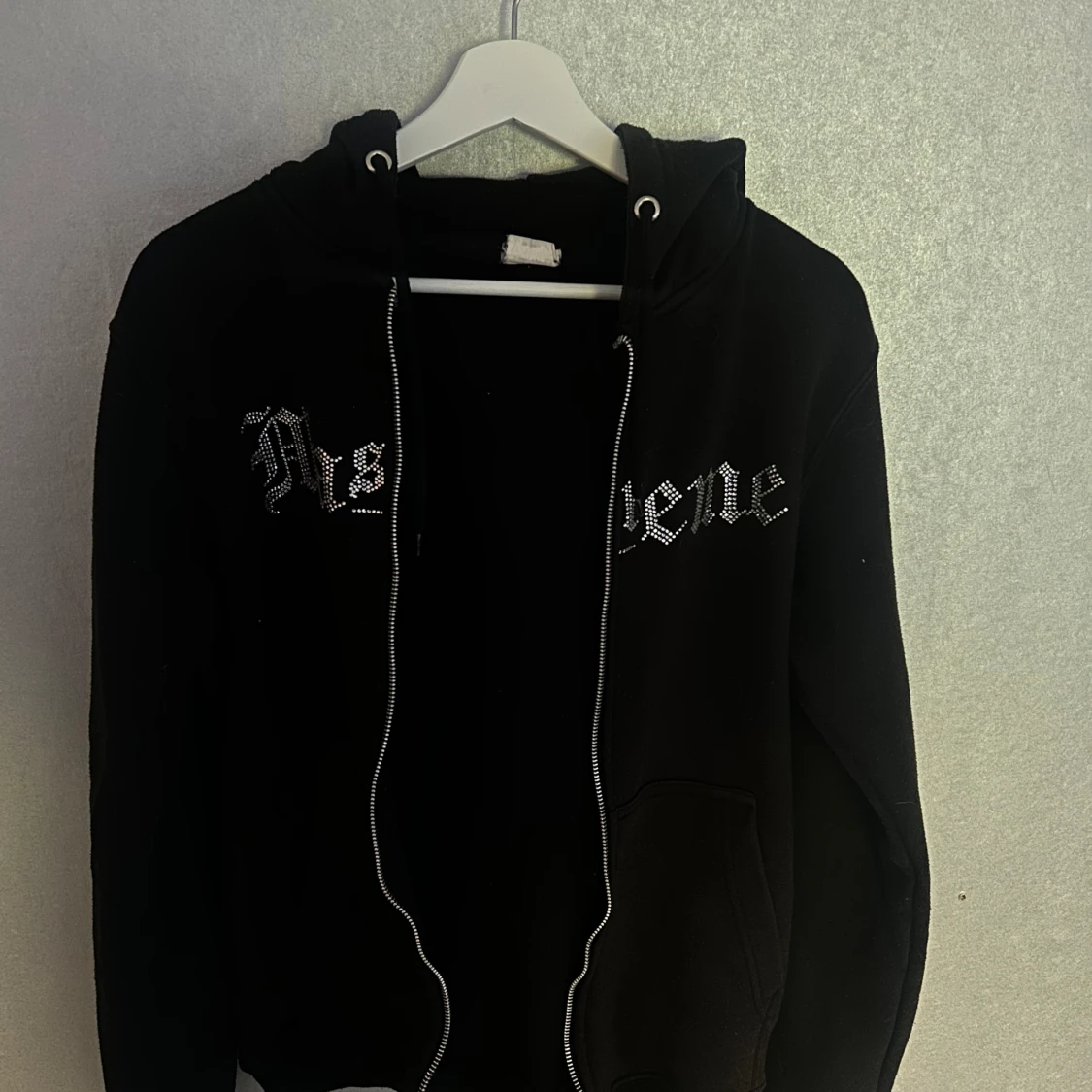 Masteme Rhinestone hoddie - 91