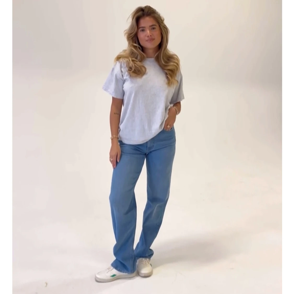 Djerf Avenue Straight Jeans blue - 93