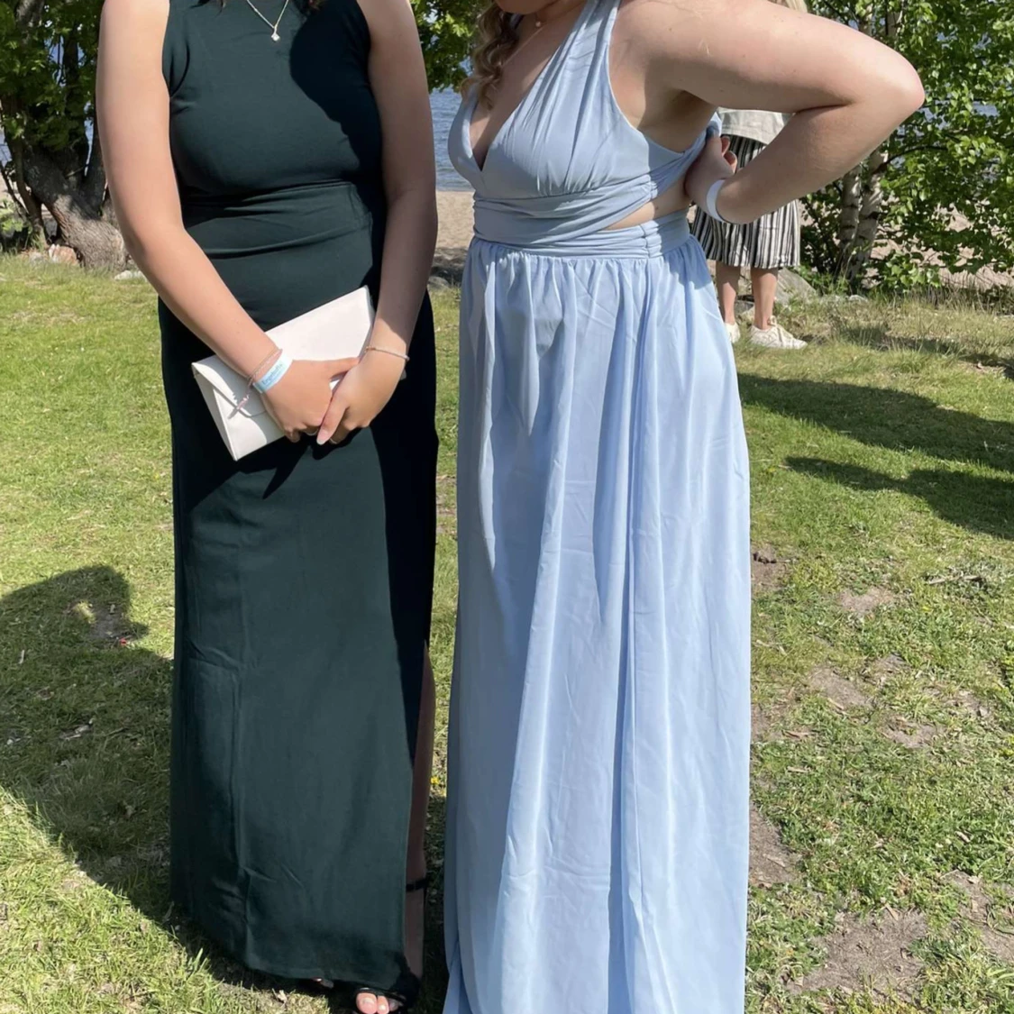 Blå balklänning  - 91