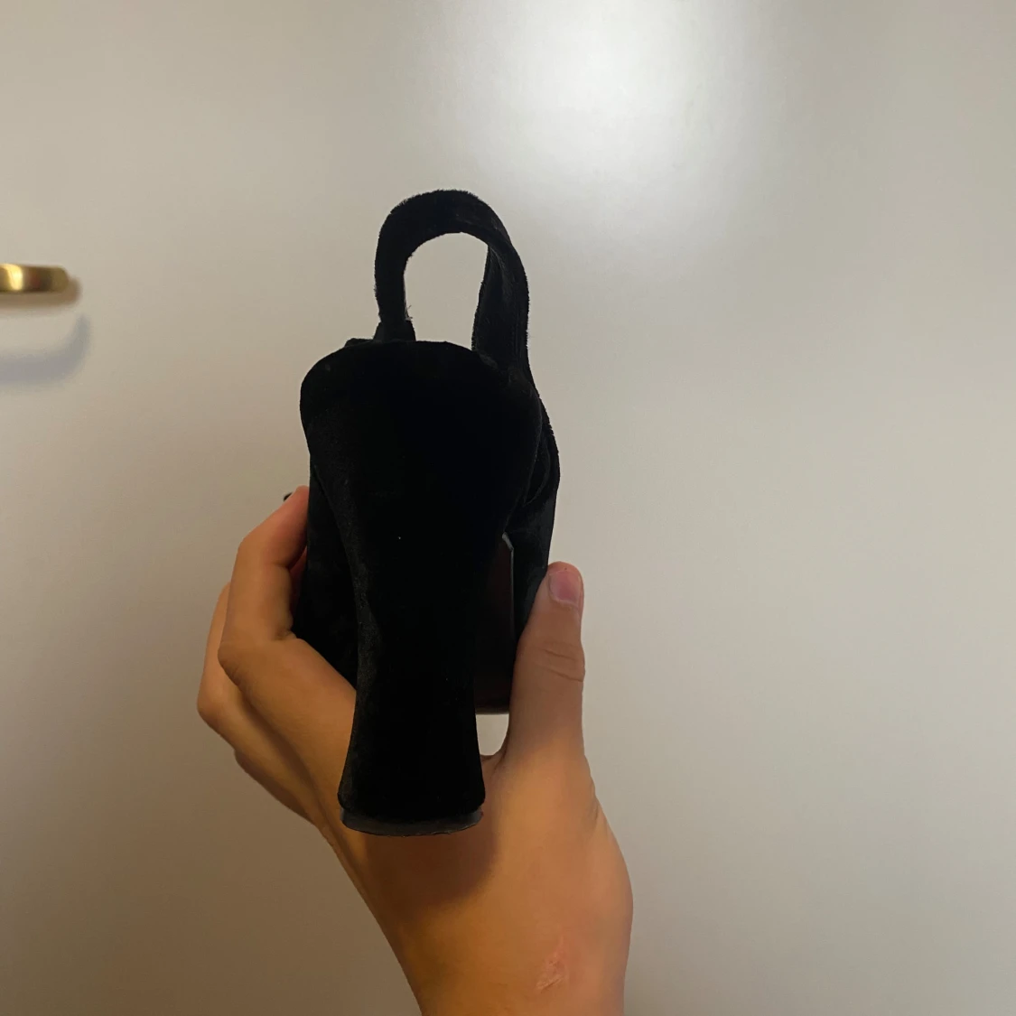 Svarta Mocka klackar Sonia Rykiel - 92