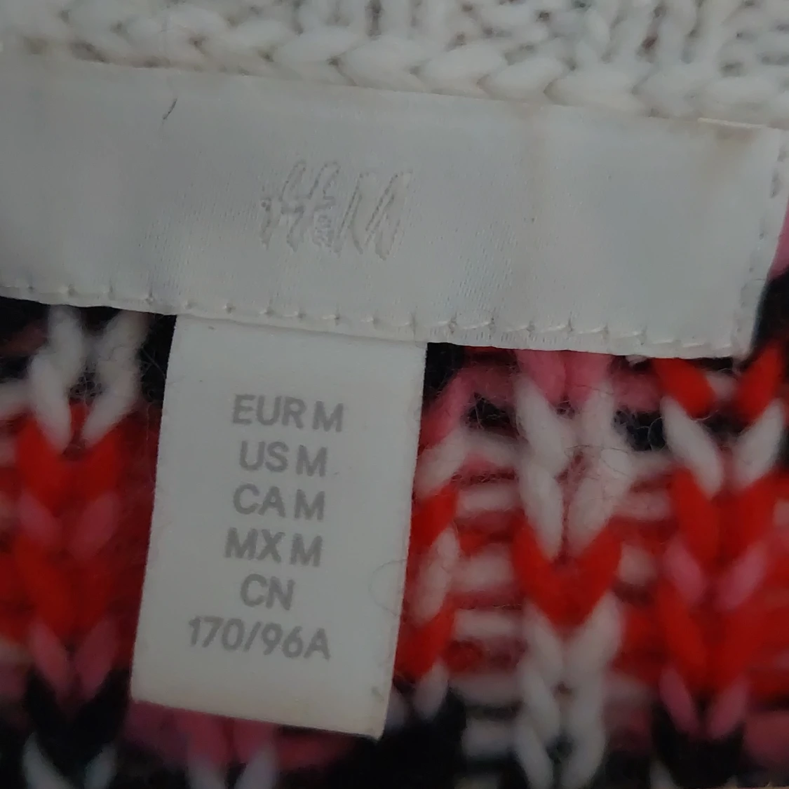 Färgglad stickad tröja från H&M - 91