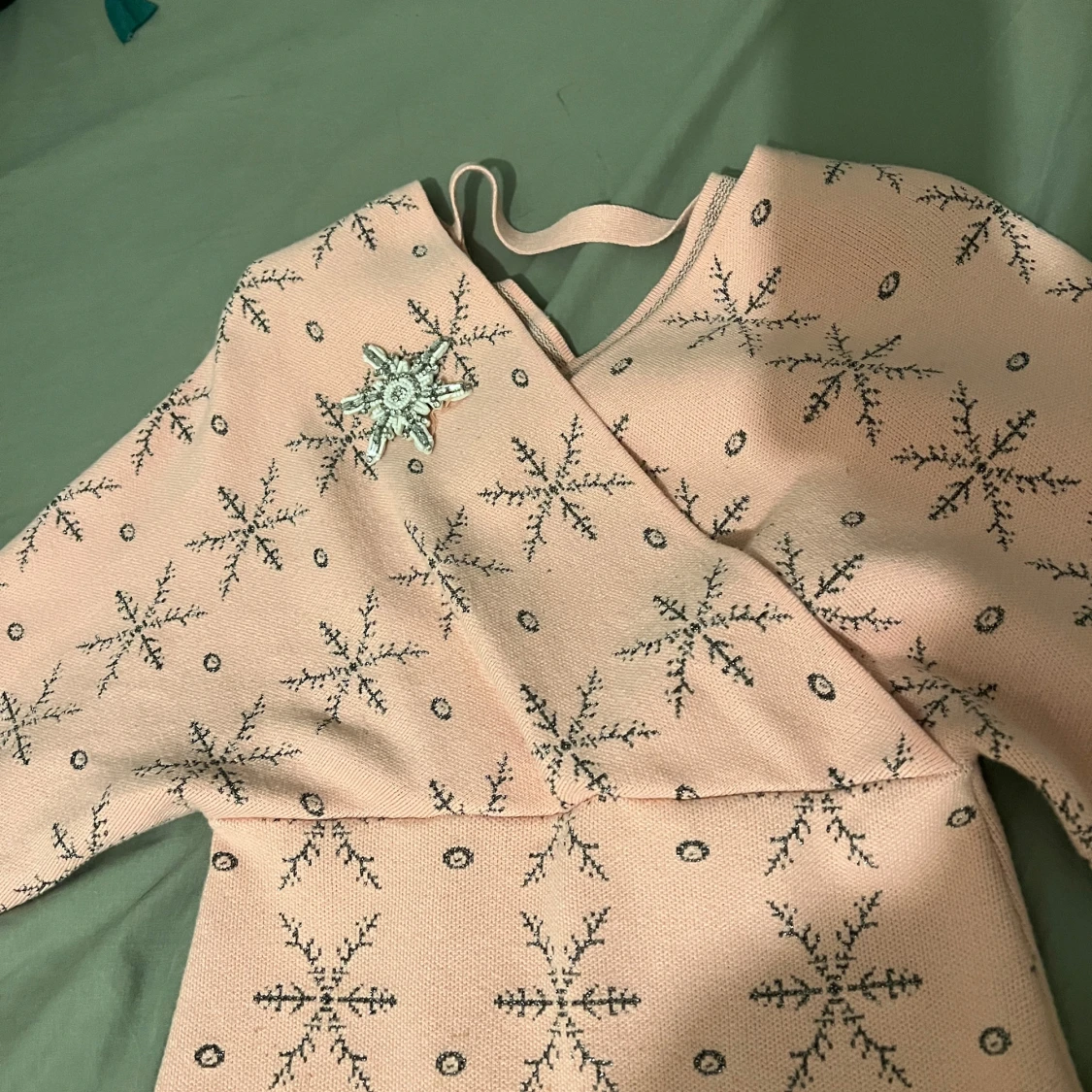 Knitted klänning vinter - 2