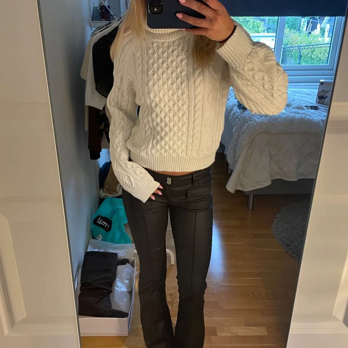 Stickad tröja  - 90