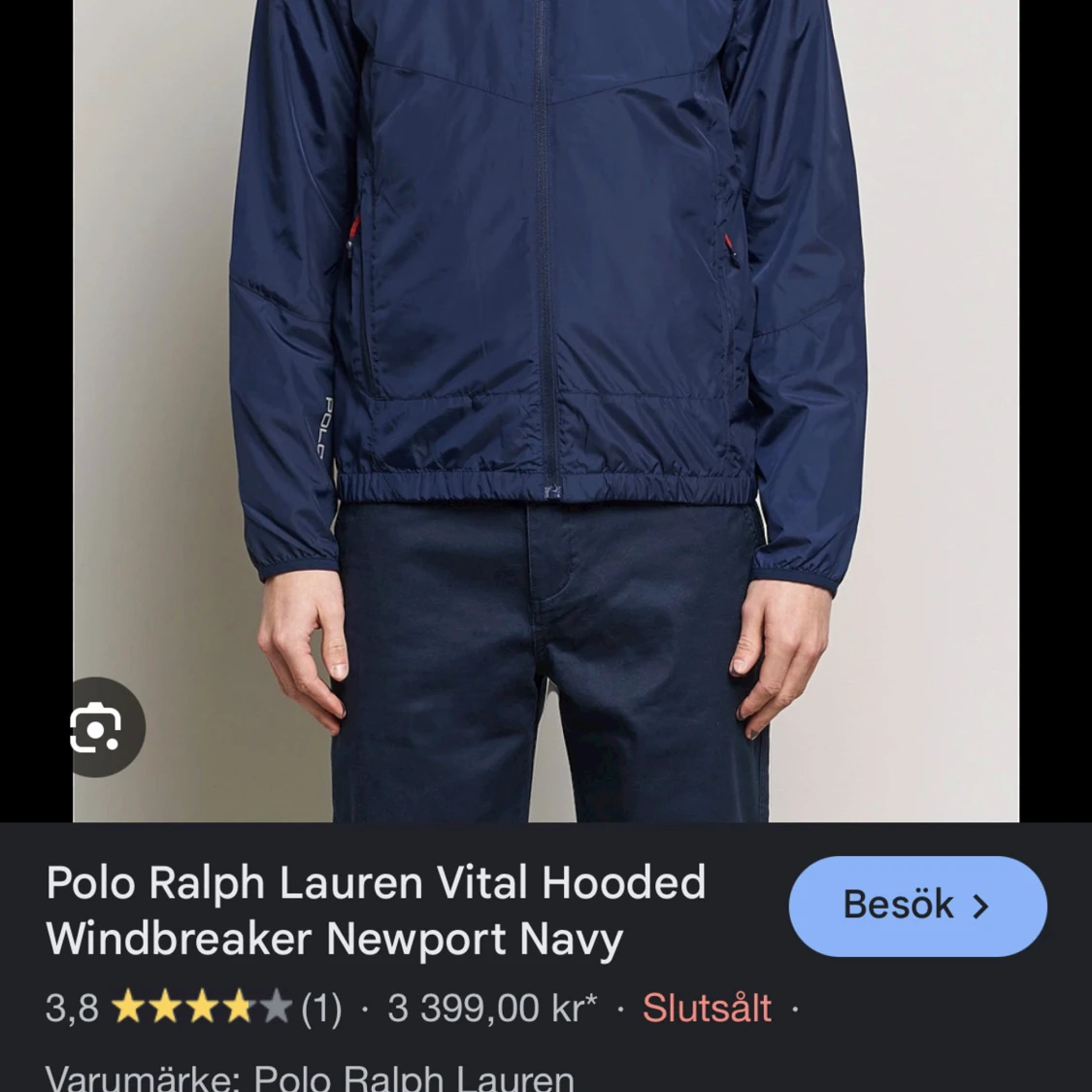 Polo raulp lauren - windbreaker - 90