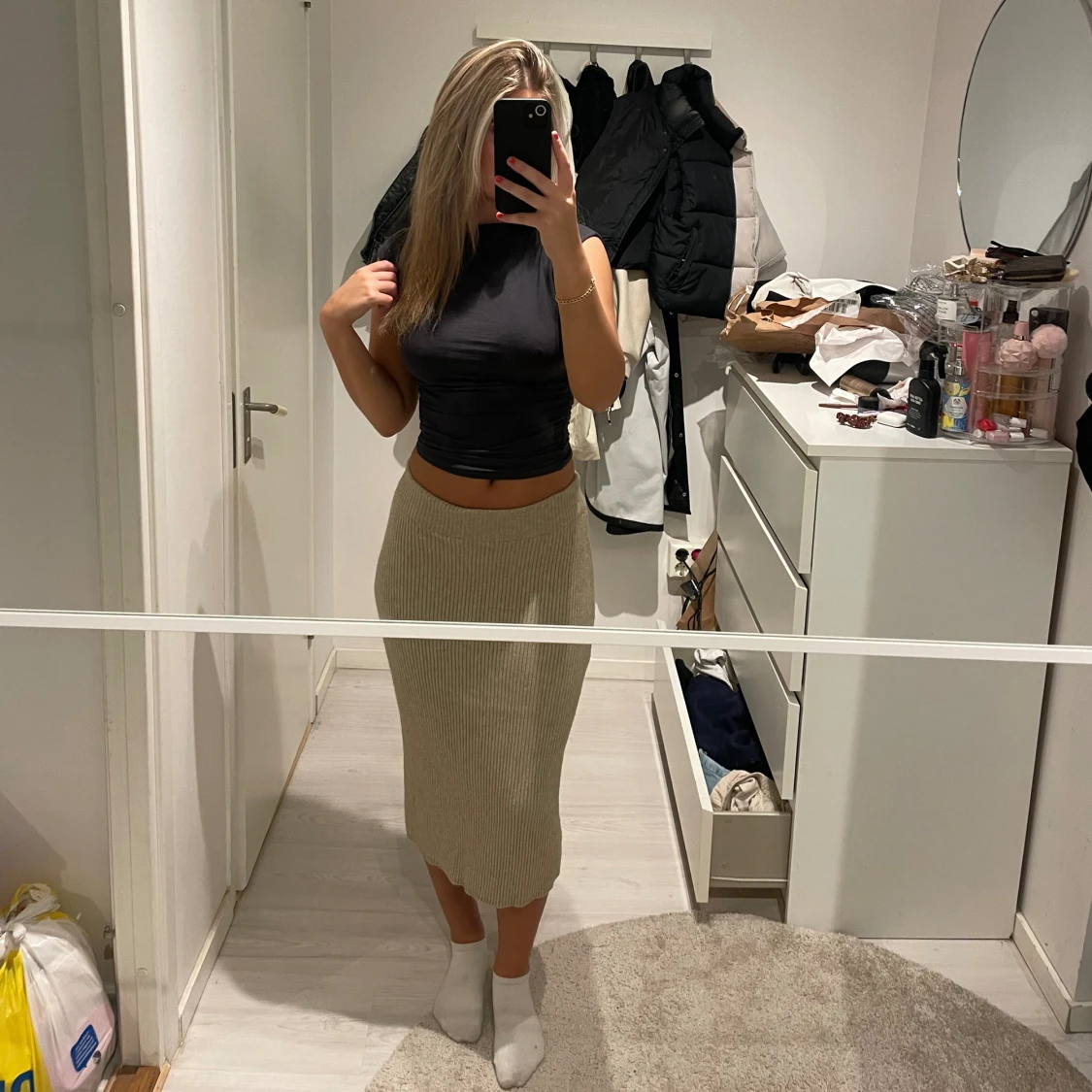 Midikjol från vila - 91