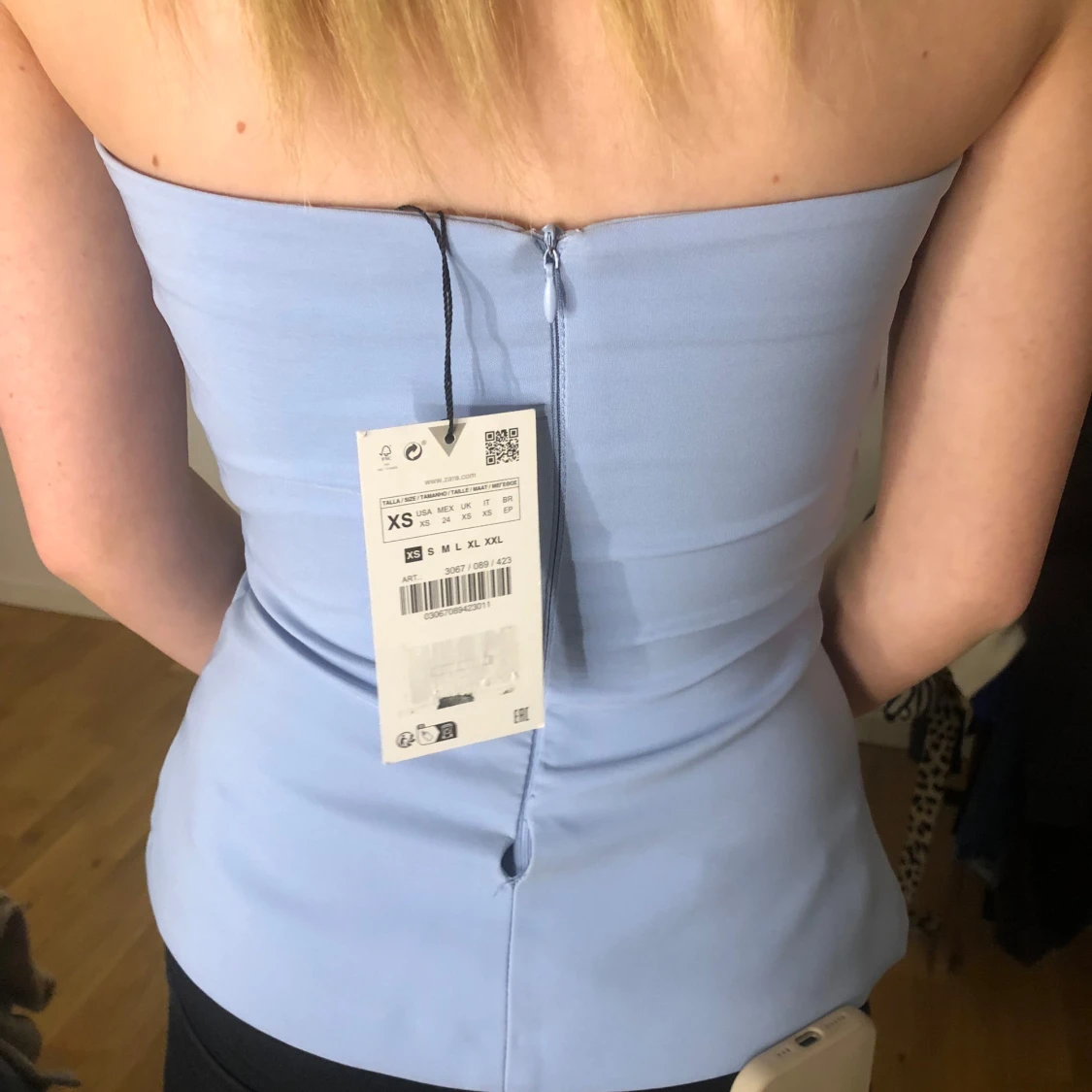 Ljusblå tubtopp - 2