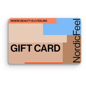 Presentkort NordicFeel 750 kr (digital) - Presentkort från NordicFeel med texten 'Where beauty is a feeling'. Perfekt för att ge bort en skönhetsupplevelse.